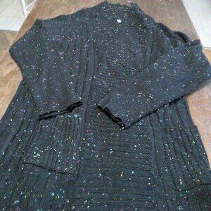 Women's L Evelyn Taylor heavy cardigan